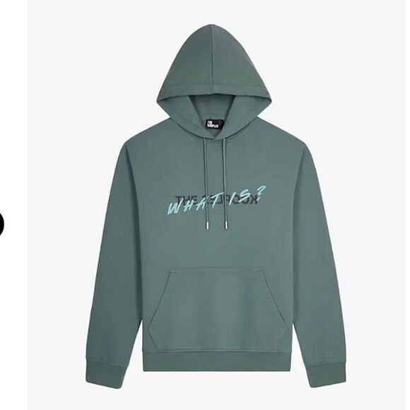 $245 The Kooples Logo-Print Relaxed-Fit Cotton Hoody NWT - Picture 9 of 13